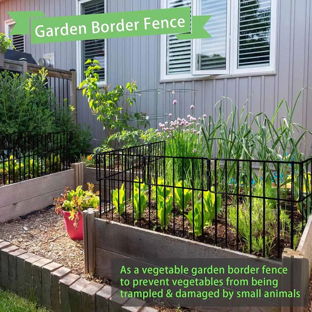 Animal barrier fence 10 pack for outdoor use