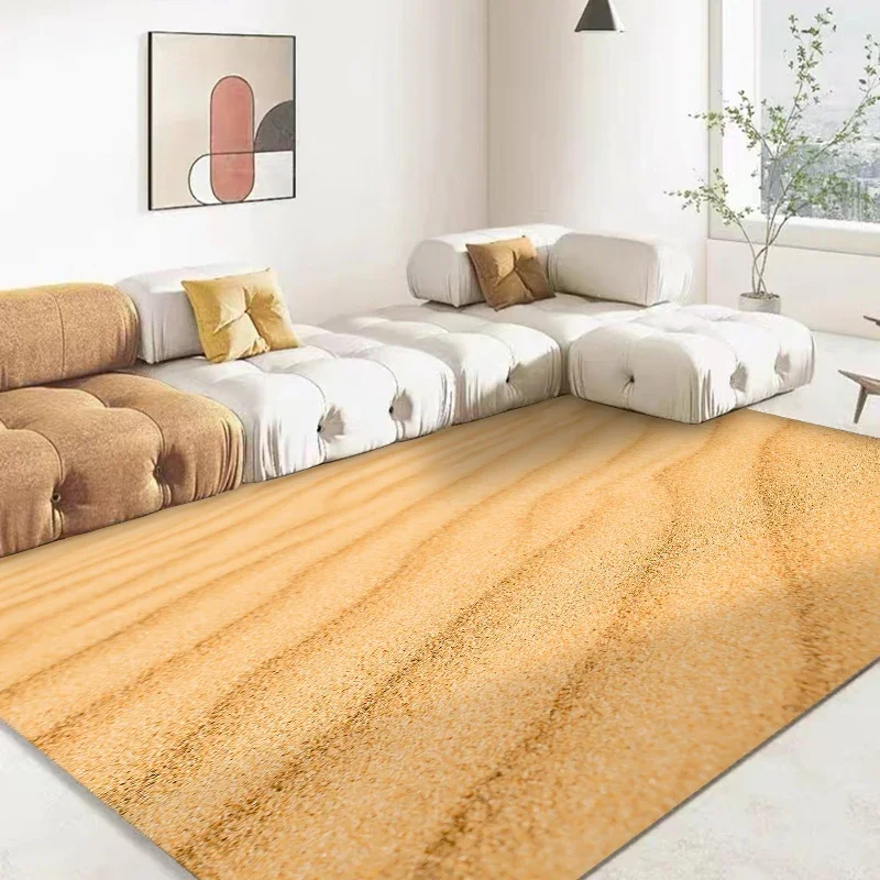 15 Sizes 3D Sand Desert Simulation Background Carpet rug for Living Room Bathroom Mat Bedroom Mat Home Decor Outdoor Rug floor mat