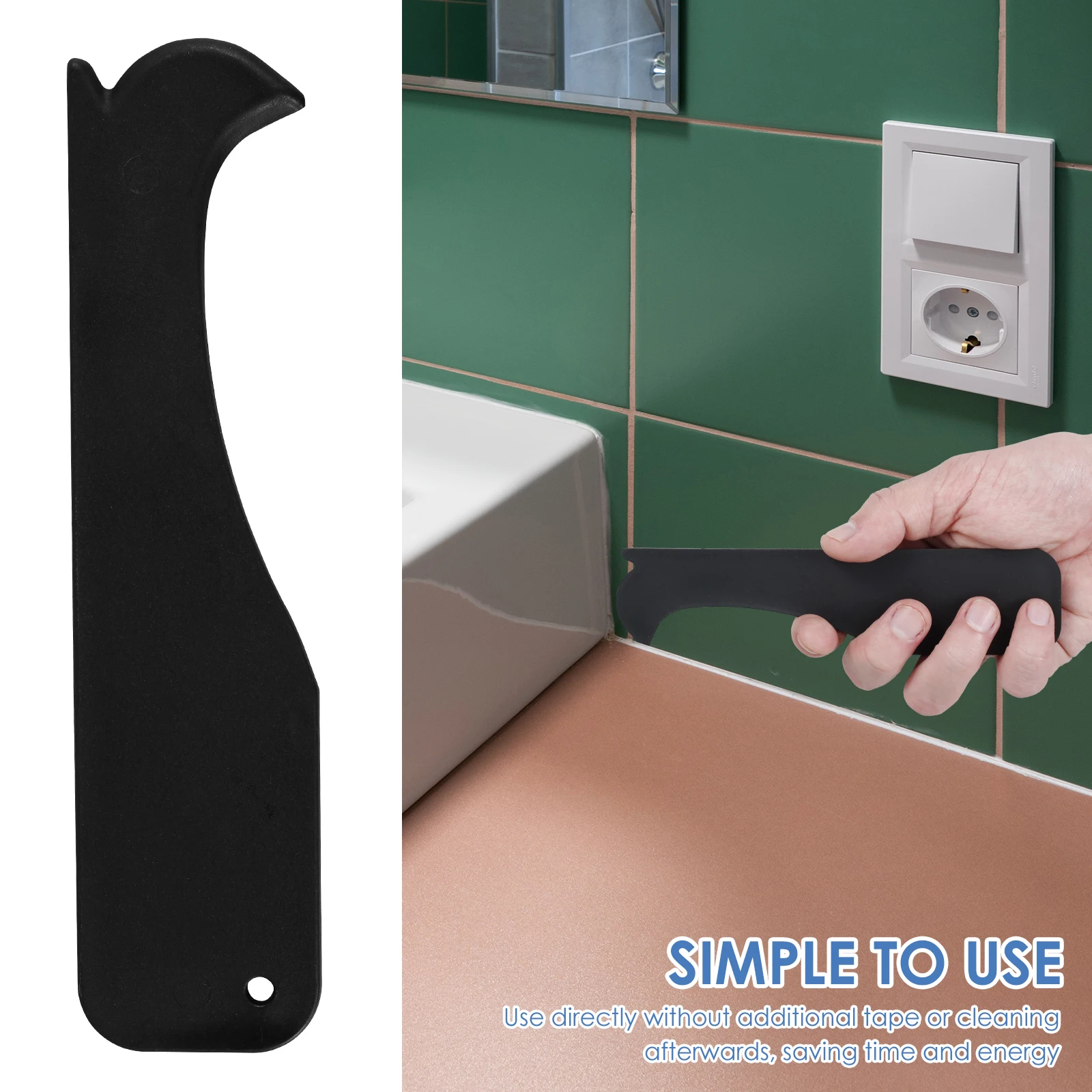 Caulk Finishing Tool | Herbruikbare Grout Remover Spatel - met 9