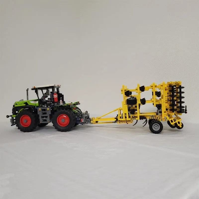 MOC-172812 Farm Farm Cultivator Building Blocks Model • 908 PartsMOC Creative Boys Kids Birthday Building Blocks Toy Gift