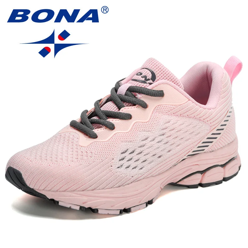 Women Sneakers BONA New Designers Classics Sneakers Women Sports Shoes Casual Running Shoes Ladies Breathable Jogging Footwear Feminino
