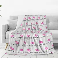 Ask Me About Mary Kay Blankets Flannel Lightweight Sofa Throw Blankets For Home Bedroom Travel Throws Bedspread Quilt 1
