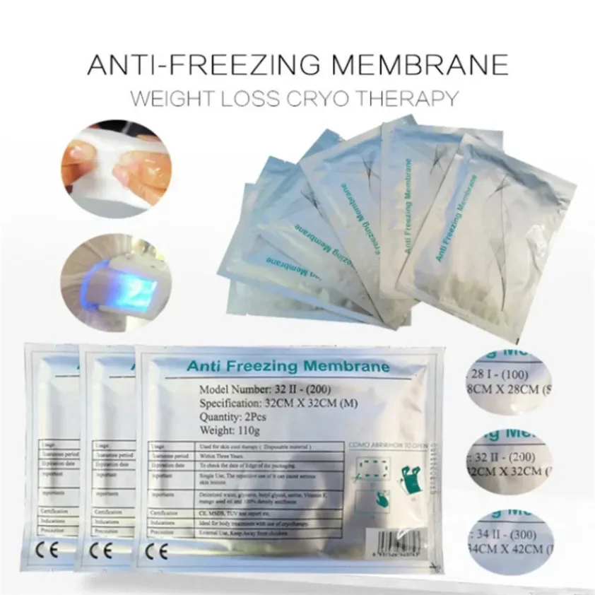 

Consumable Anti-Freezing Membrane Pad Antifreeze Anti Freezing Cooling Therapy Pads For Weight Reduce Cryo For Cryo Therapy