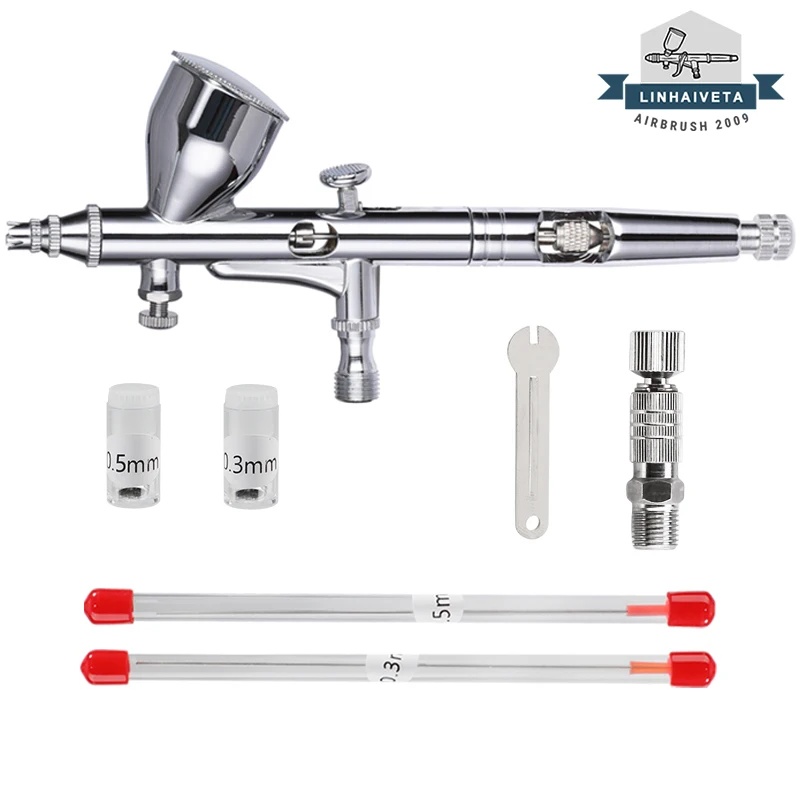 AirbrushKitProfessionalDoubleAction02MMAirBrushGunwith030