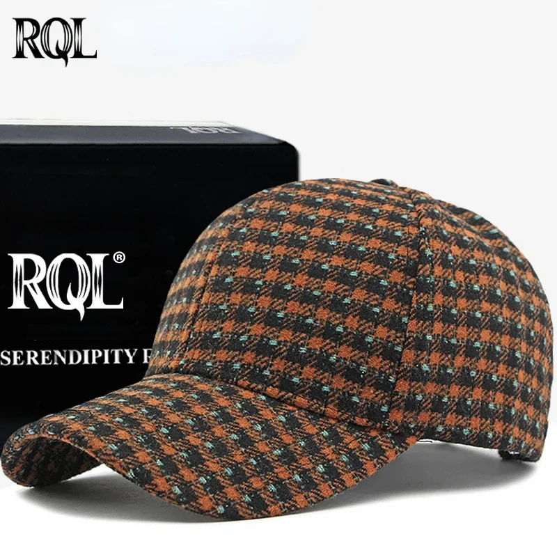 

Структурированная шапка, зимняя бейсболка для женщин и мужчин, модная сохраняющая тепло шерстяная ветрозащитная шапка-тракер в клетку для мужчин и женщин, спортивная шапка в клетку