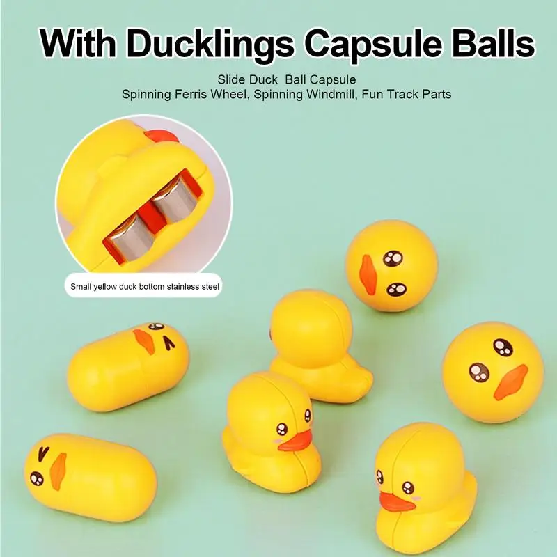 Baby Bath Toys DIY Assembling Track Bathroom Bathtub Kids Play Water Toy Set Duck Slide Toy For Children Toddler accessories 4