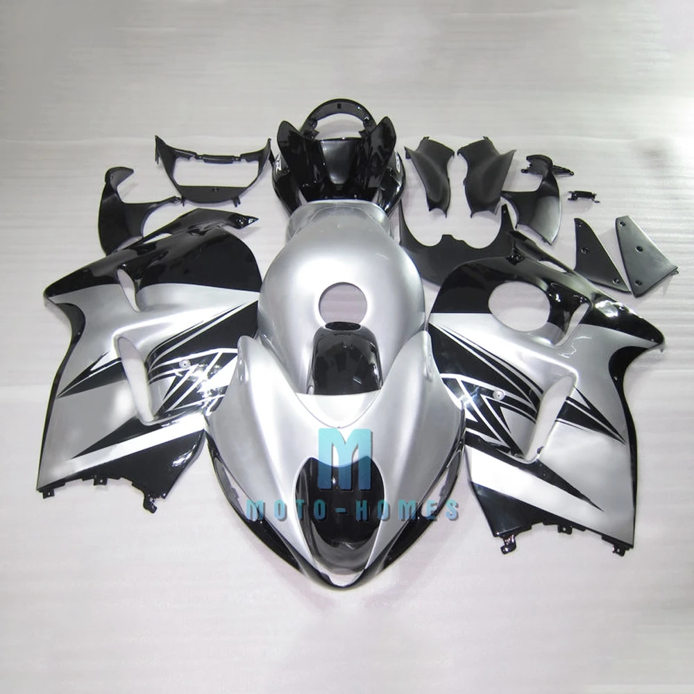 

Prime Motorcycle Fairing Kit for SUZUKI GSX1300R 1996 1997 2007 GSXR1300 96 98 99 -2007 Injection Wrecked Bike Rebuild Silver