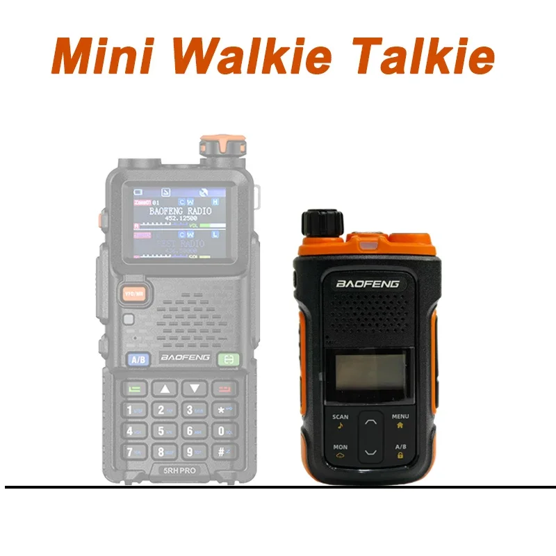 Baofeng UV-12 Walkie Talkie Dual Band VHF UHF FM Type-C Portable Long Range Mini Handheld Two Way Radio For Camping Kids Gift 3