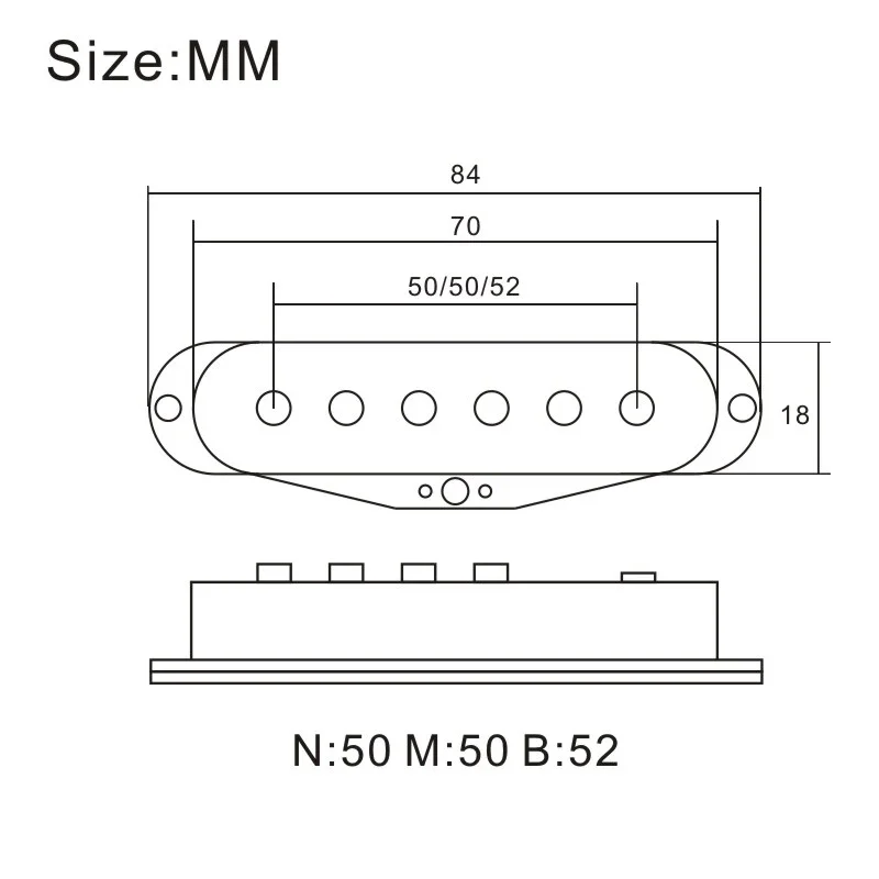 Electric Guitar Pickups Hot Texas Blues ST Style Pickup Set SSS Handwound Alnico 5 Texas Special For Making Blues Rock ST Electric Guitar