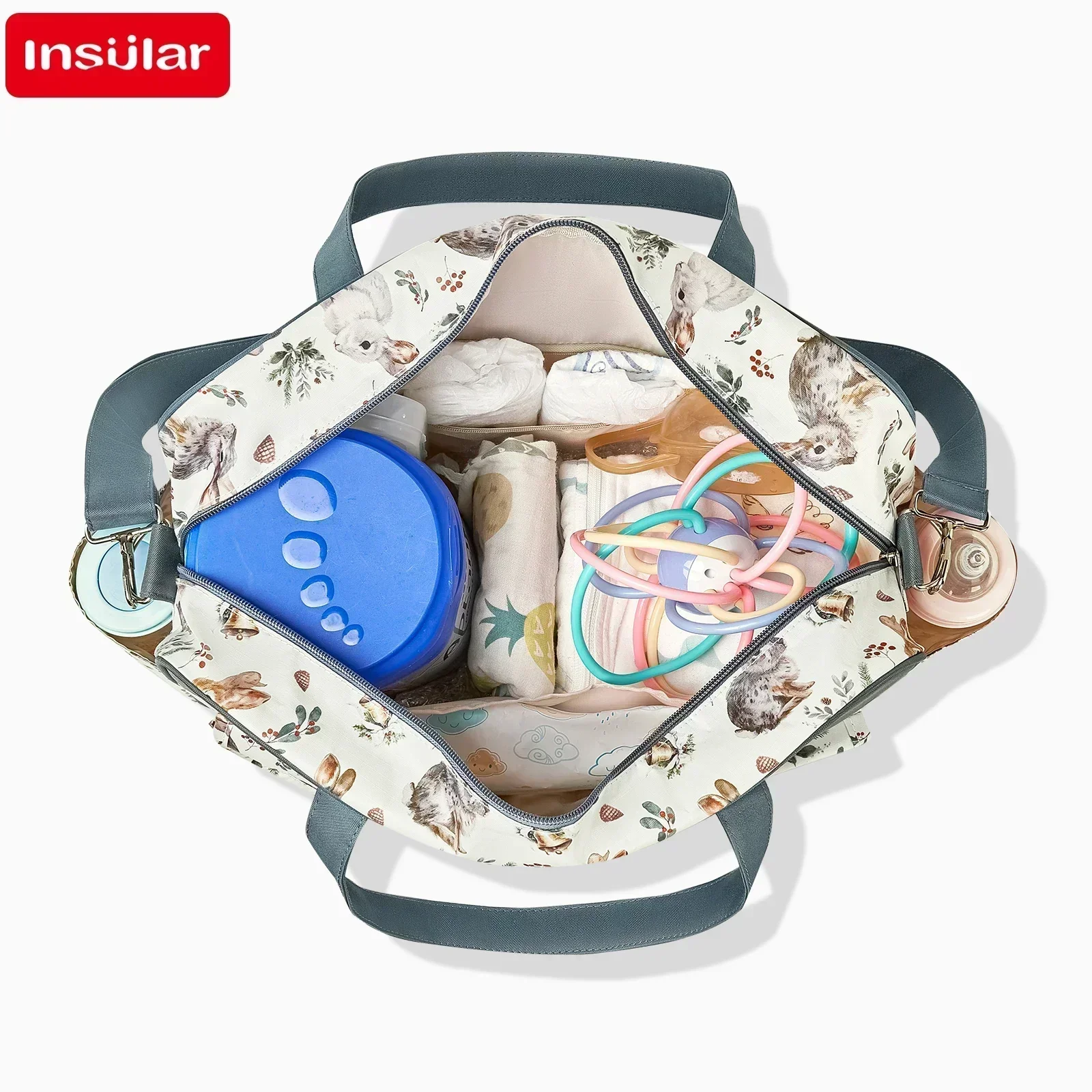 Large Capacity Mommy Diaper Bag 4