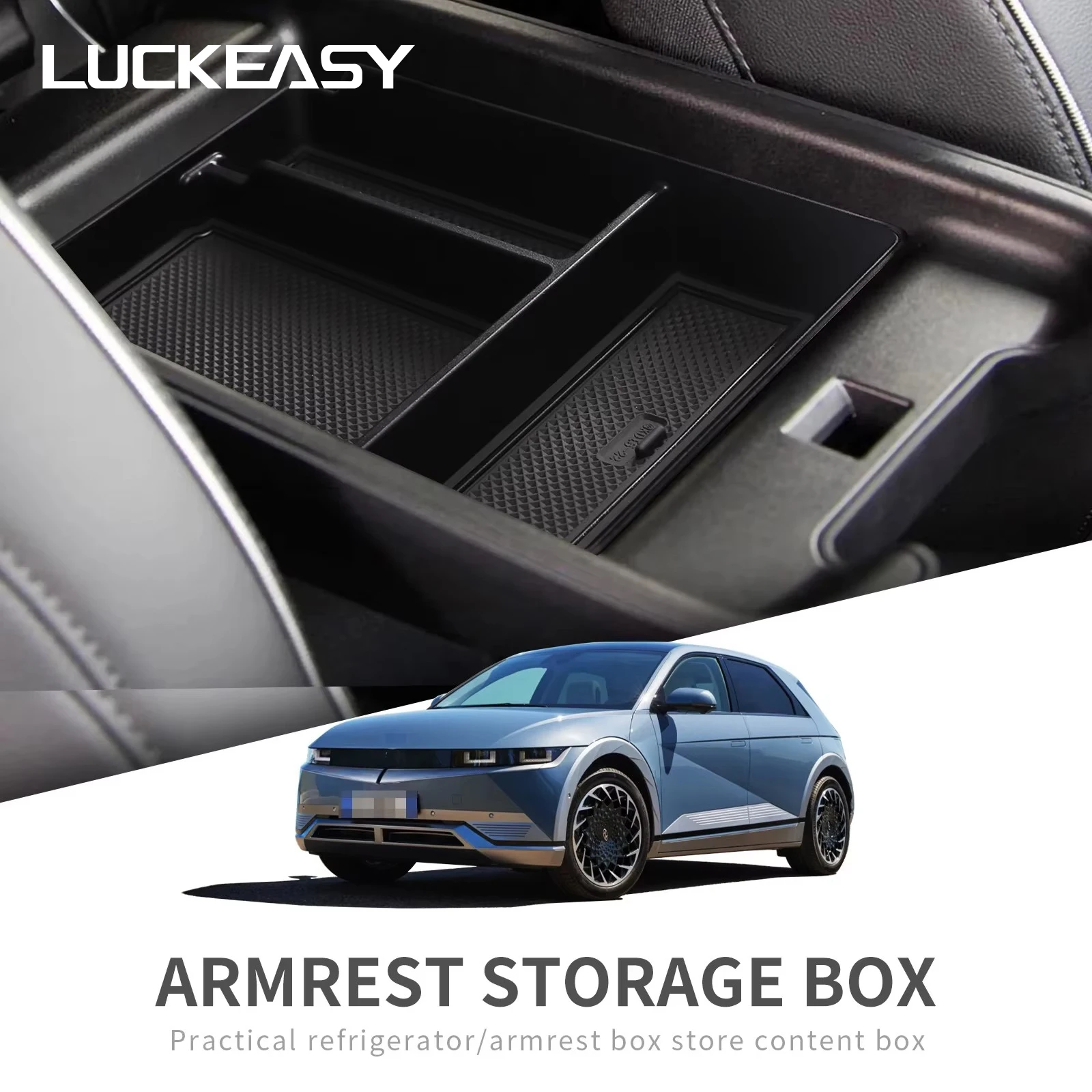 Hyundai IONIQ 5 Car Armrest Storage Box and Organizer