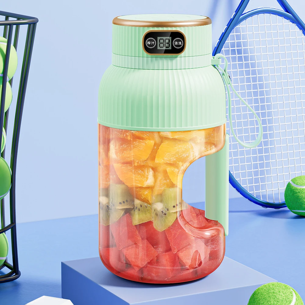 Fruit Juicer Cup Portable Electric Fruit Mixer Stirrng Cup Large Capacity Smoothie Quick Making Bottle Suitable Juice Production 5