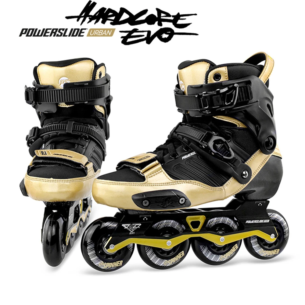 zak kom lekken 2022 Originele Powerslide Evo Hardcore Urban Carbon Fiber Inline Skates  Straat Volwassen Rolschaatsen Schoenen Gratis Schaatsen Patines| | -  AliExpress