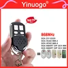 SEA Garage Door Remote Control 868.35MHz Fixed Code Compatible With SEA 23110320 HEAD 868-2 868-4 / SEA SMART DIP 2CH 868 1