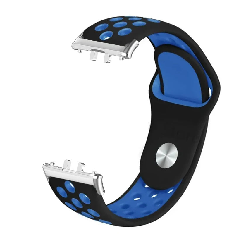 Breathable Soft Silicone Adjustable Sport Wristband Bracelet