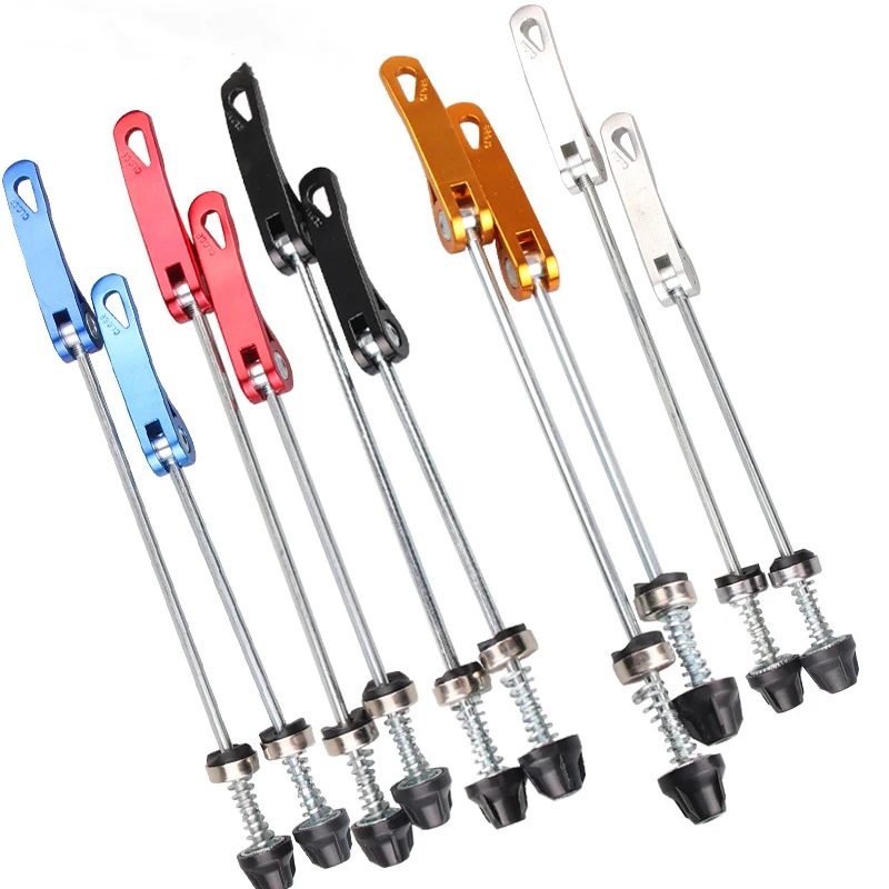 Mountain Bike Flower Drum Lengthened Quick Break Rod Single Axle Leather Quick Break Equipment Accessories mountain bike accessories