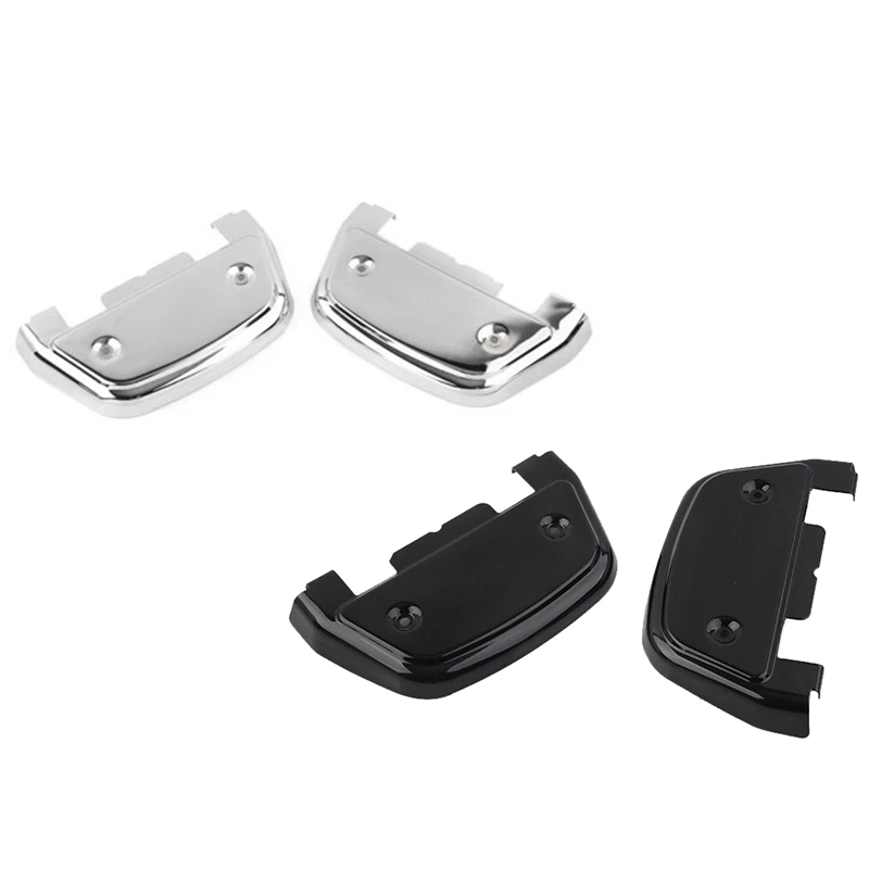 

Motorcycle Passenger Footboard Covers For Electra Glide Street Glide Road Ultra Softail D-Shaped Foot Cap