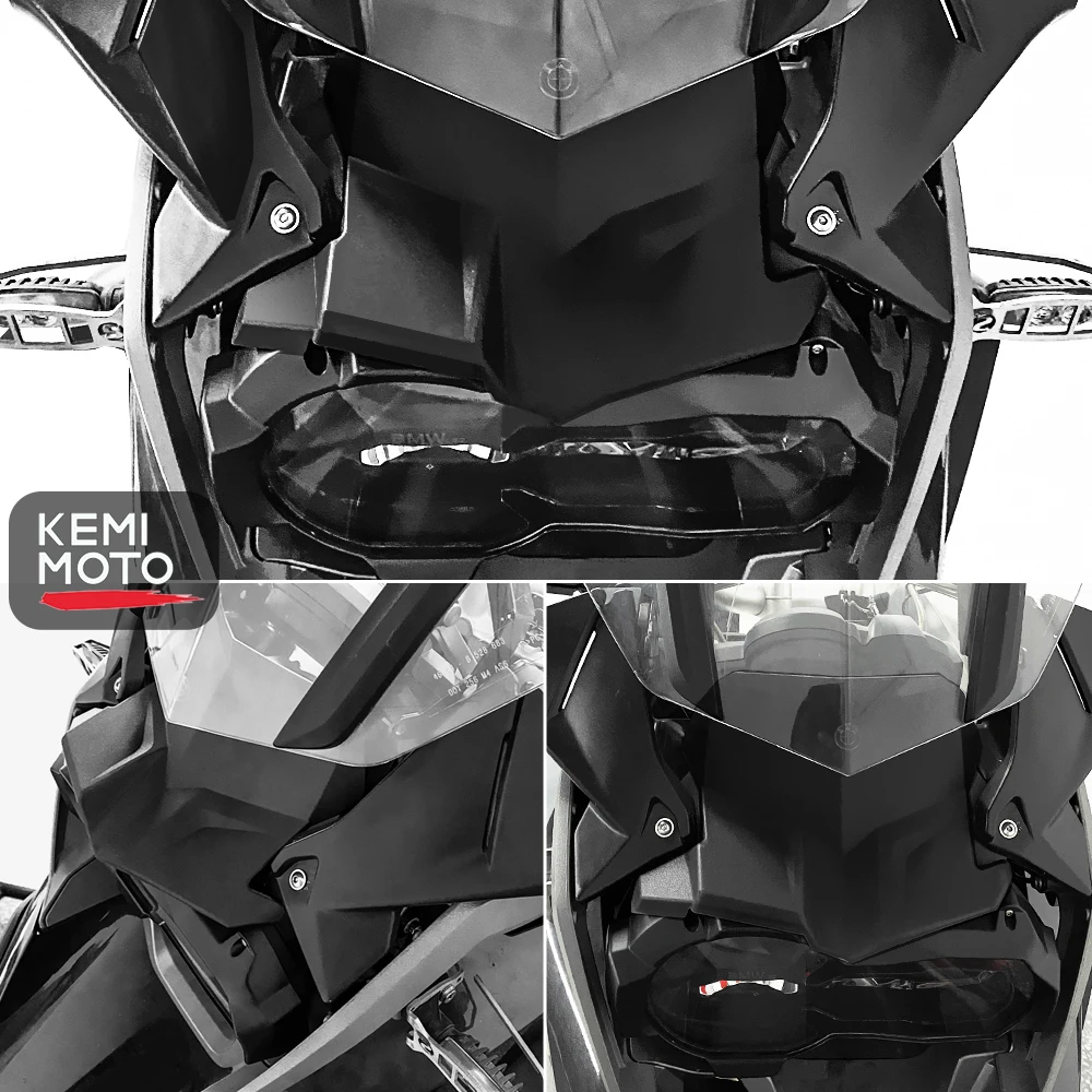 KEMIMOTO-Bouclier de Cockpit Anti-Éblouissement pour BMW Runder GS Under GS LC Adv R 1200 GS Adventure, 2013, 2014, 2015, 2016
