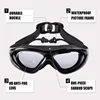 Myopia Swimming Goggles Earplug -2.0 to -9.0 Prescription Swim Pool Glasses Anti Fog Men Women Optical Waterproof Swim Eyewear 4