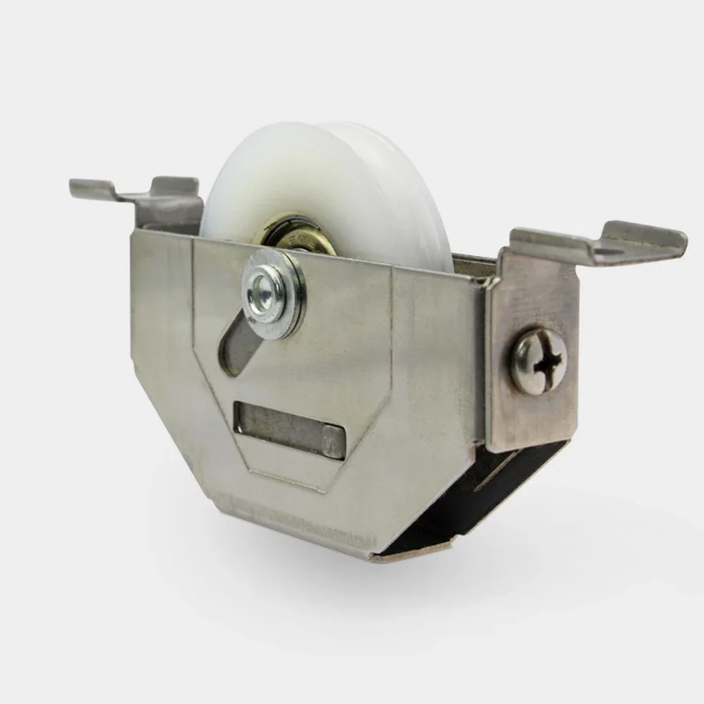 Stainless Steel Nylon Sliding Door Pulley Screen Window Wheel Cabinet Nylon Hanging Roller For Wardrobe Furniture Hardware Part