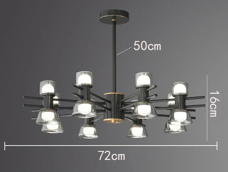 Description Picture 6 of itemItalian style minimalist living room pendant light Nordic luxury modern home decoration LED light dining room indoor lighting