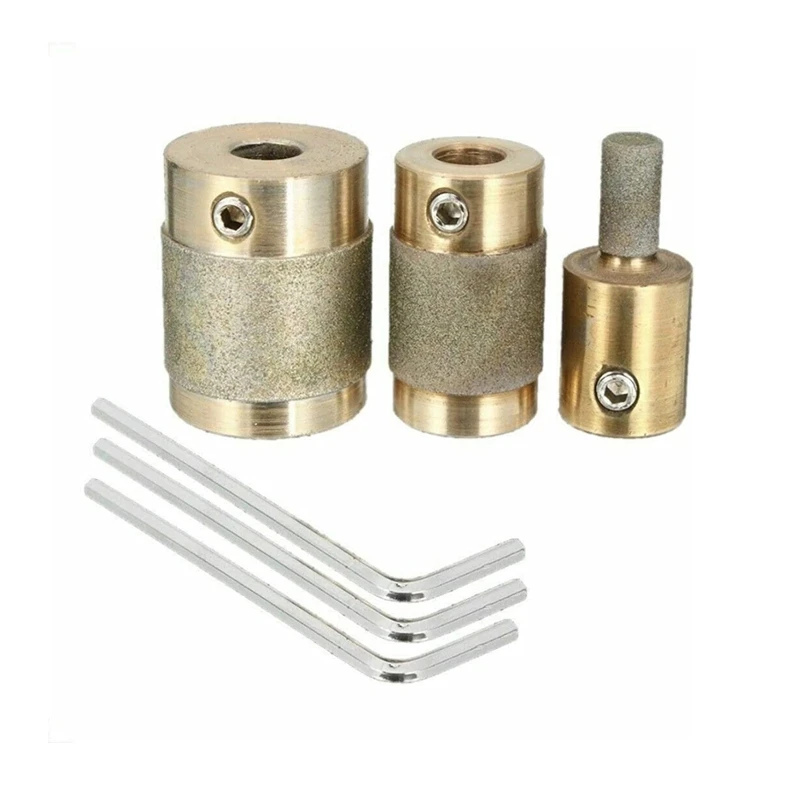 Stained Glass Diamond Grinder Bit Head Tools Stain Glass Tools & Supplies 3 Pcs Stained Glass Diamond Grinder Bit Head Tools Stain Glass Tools & Supplies 3 Pcs