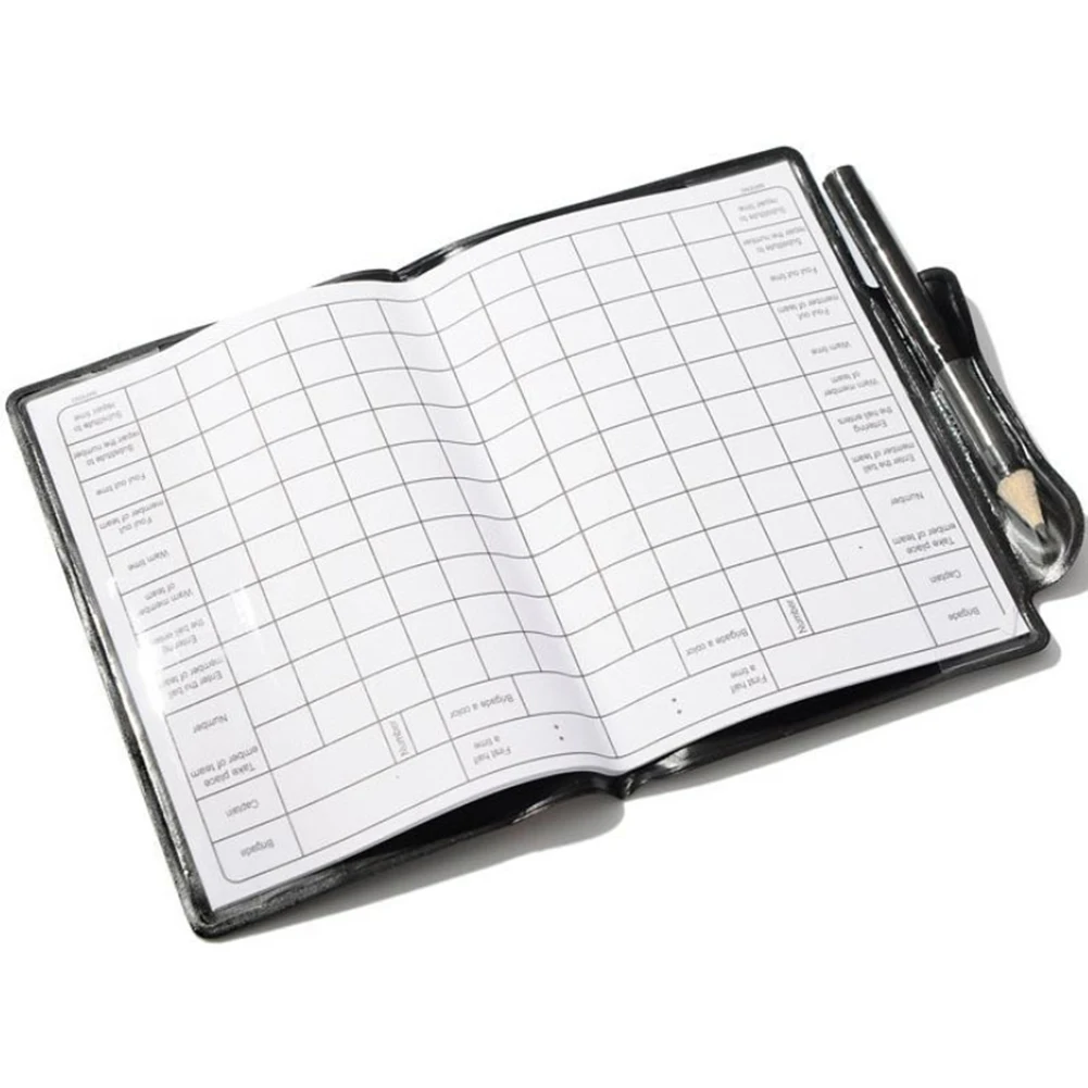 

Soccer Football Referee Wallet Notebook With Red Yellow Card 11*8cm Notebook Gadget For Football Referees Sports Accessories