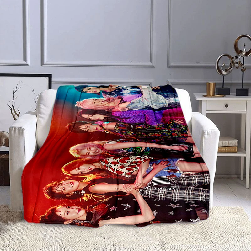 Black Pink Kpop Star Girl Group Korea Blanket Children's Blanket High