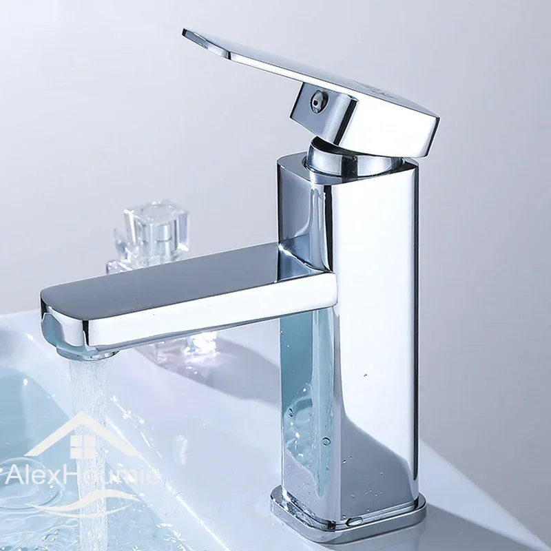 G1/2 304 Roestvrij Staal Enkele Koude Kraan Badkamer Aanrecht Wastafel Gootsteen Waterkraan Zwarte Keuken Brug Kraan Voor Thuis Keuken Badkamer