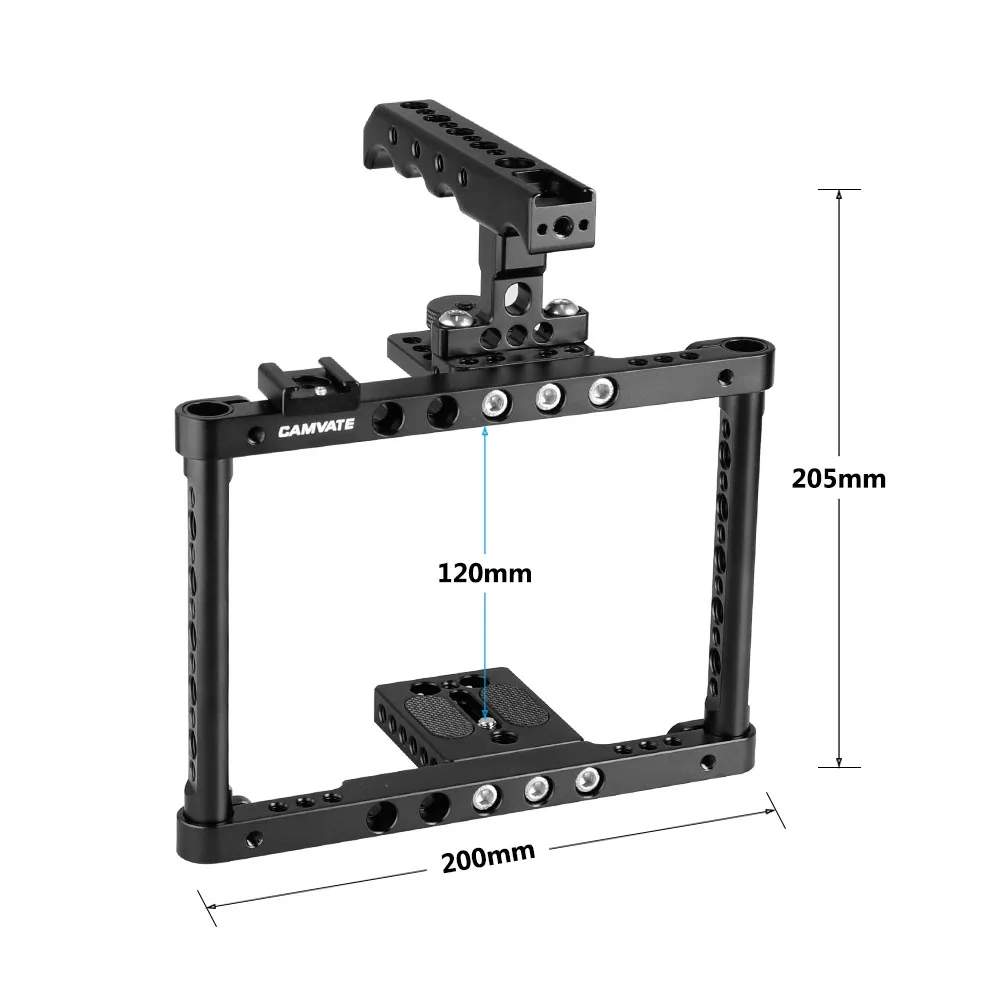 Camera Cage Kit For Sony FX30/FX3 Full Frame With Top Cheese Handle With 125mm &