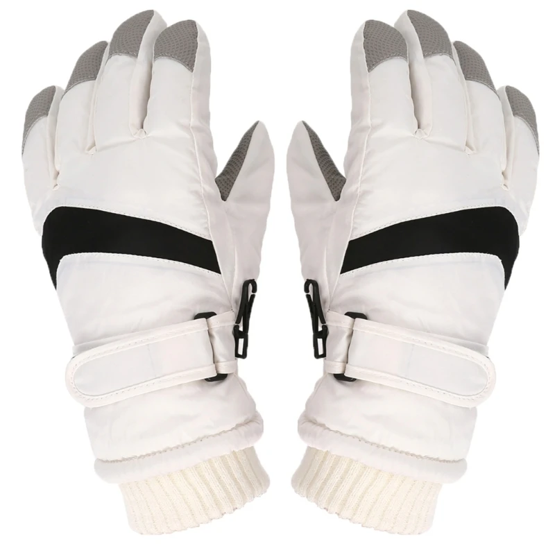 1 Pair Breathable Skiing Gloves Windproof Winter Outdoor Mittens Sports Gloves 3