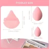 12Pcs Makeup Sponge Blender Beauty Egg Foundation Sponges Cosmetic Powder Puff Spa Headband Wristband Make Up Tools Accessories 6