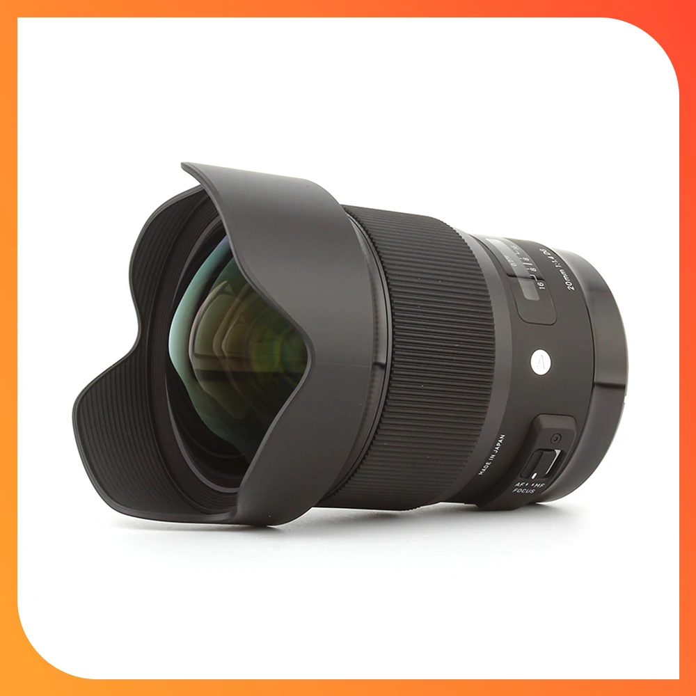Sigma 20Mm F1.4 Dg Art Lens Full Frame 20Mm F1.4 Obiettivo Grandangolare Prime Per Montaggio Canon O Montaggio Nikon O Supporto Sony E