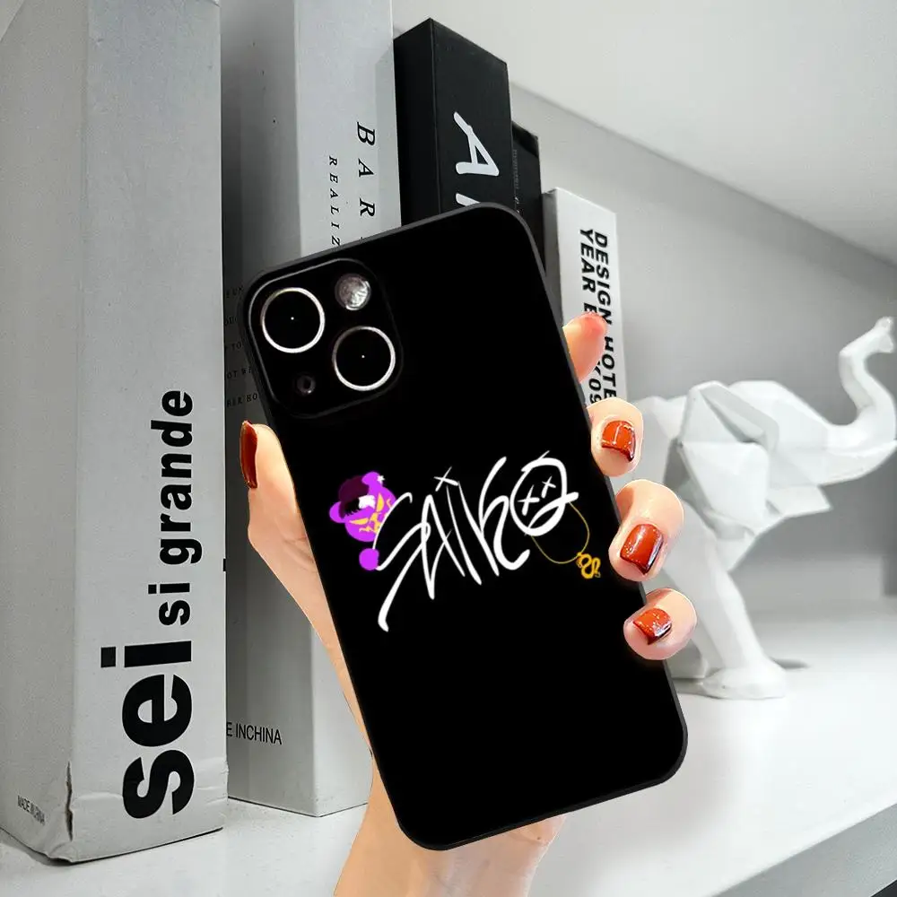 Saiko Black Soft Phone Case Cover