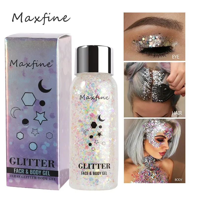 Body Makeup Powder Full Body Gel Sequins