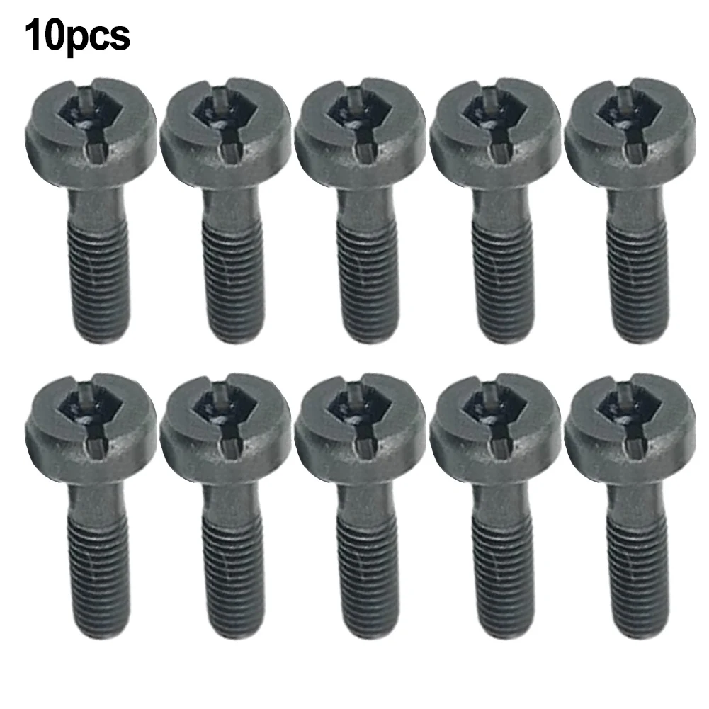 Power Tool Accessories Grass Trimmer Accessories Brushcutter Replacement Parts Brush Cutter Parts Brush Cutter Kit Lawn Mower Accessory Accessories Screw 10 Pack 10Pcs 10X 340 345 350 440 460 & 461 Models 503217321 Screw Components Metal