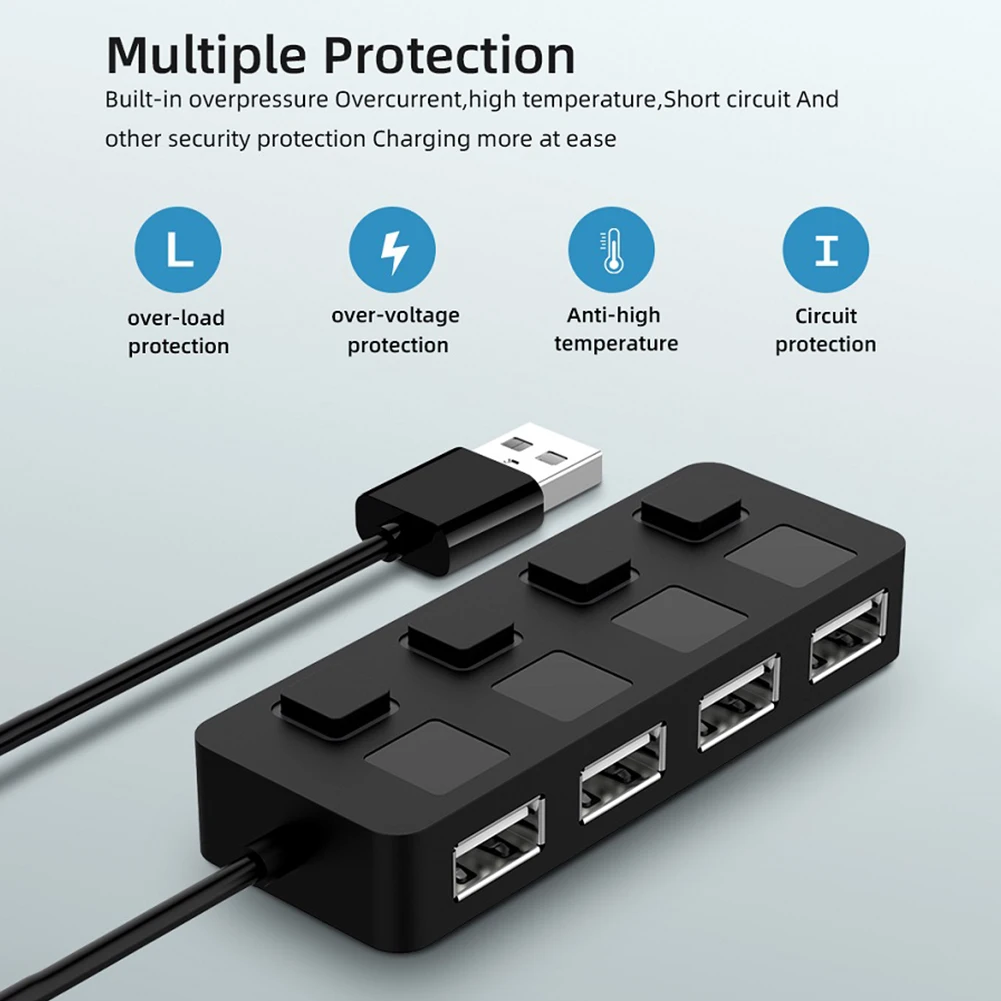 Ʈ PC Ƽ USB й, ǻ , USB Ȯ ϵ ũ, USB 2.0 , 4 Ʈ Ȯ  