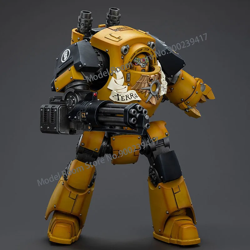 

JOYTOY Warhammer The Horus Heresy 1/18 Imperial Fists Contemptor Dreadnought Action Figure Model Toy for Collection