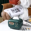 JJYY Retro Creative Tissue Box Paper Box Living Room Light Luxury Coffee Table Remote Control Storage Box Cute Napkin Box 3