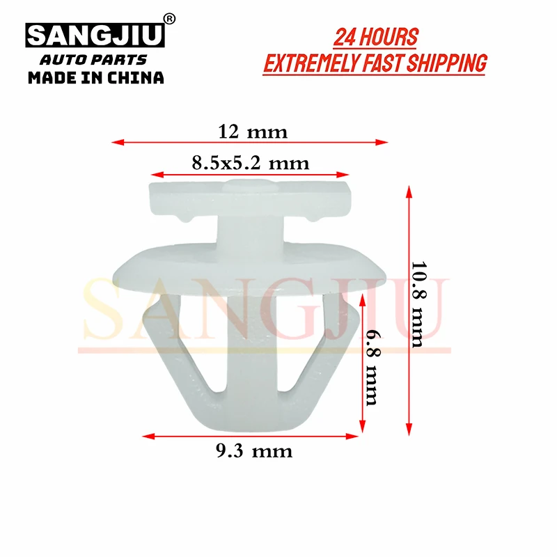 

20Pcs Clips Guard Decorative Plate Strip Skirt Surround Compatible With For GAC Trumpchi GS5 GS7 GS8