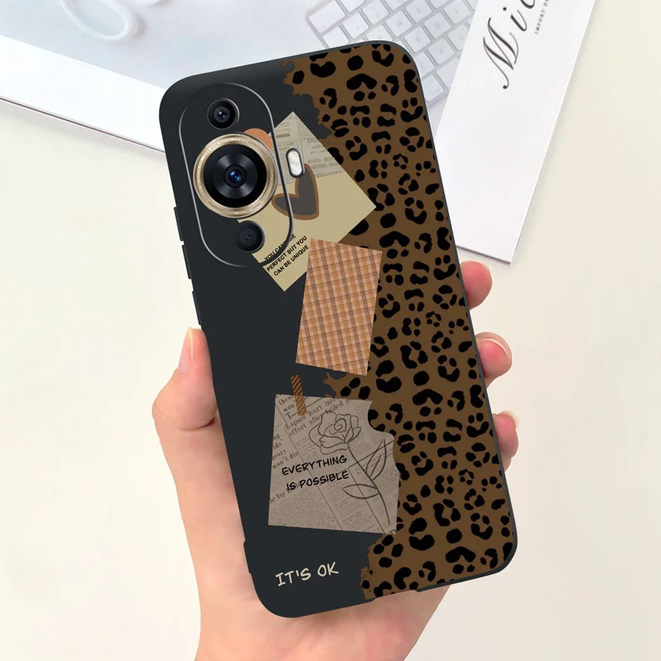 Stylish Fashion Pattern Soft Silicone Phone Case for Huawei Nova 11 Series