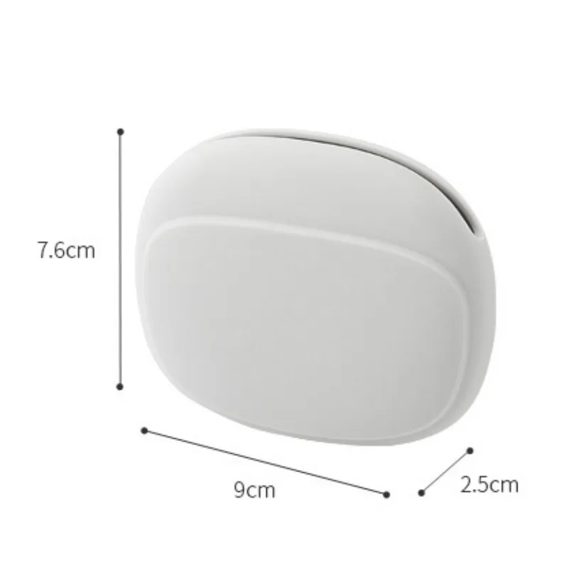 Portable Data Cable Headphone Storage Box Simple Mobile Phone Data Cable Organizing Bag Silicone Storage Box Cute coin purse