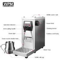 Household Professional Pump Steam Milk Frother WPM-MS-130D Commercial 1450W Foam Machine Utensils Kitchen Home Appliance Mixer 2