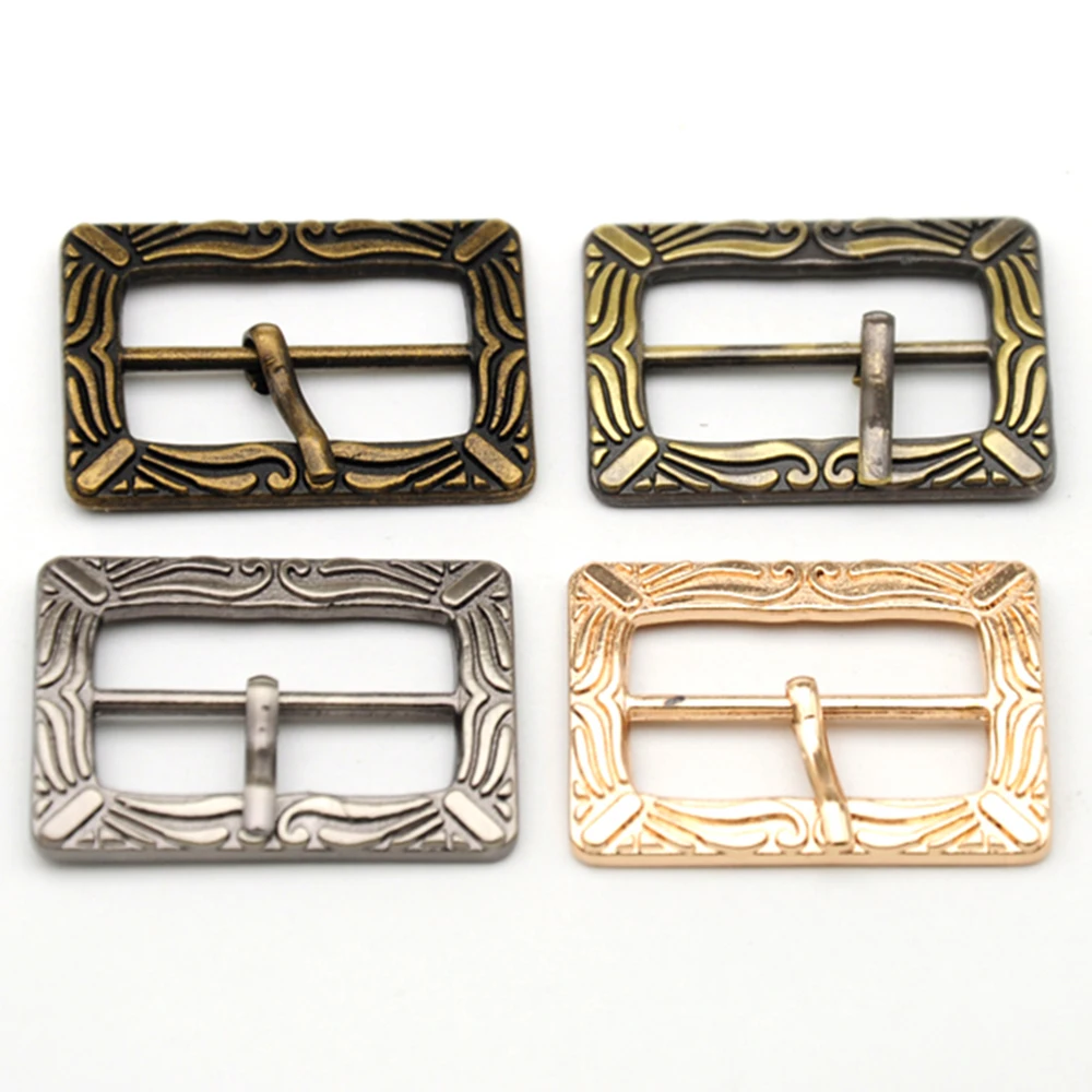 Premium Zinc Alloy Adjustable Strap Buckles - 30 Piece Set, 1-inch (24.5mm), Bronze, Black, Gold Finish, Free Shipping Included
