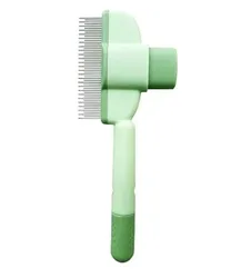 Pet Hair Remover Brush and Grooming Tool (Green)