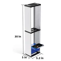DATA FROG Host Disc Double-layer Storage Box Holder For PS5/PS4/Switch Disc Shelf for Xbox Series X Holder Accessories - Image 5