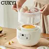 CUKYI High Quality Slow Cooker Household Steam Stew Multifunction BirdsNest Pregnant Tonic Baby Supplement Nutritious Breakfast 4
