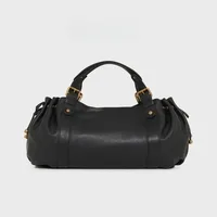 Sac à main à bandoulière Simple pour femmes, sac Boston élégant et polyvalent, sac de travail intérieur en Polyester doux 2