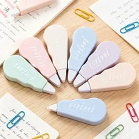 6Pcs Mini Macaron Correction Tape Set Kawaii Portable White Out Corrector Tape Aesthetic Stationery For Students Office Supplies 3