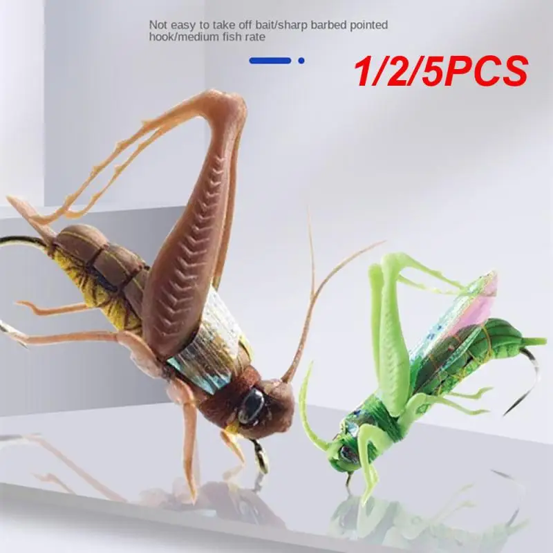 

1/2/5 шт., яркая рыболовная приманка